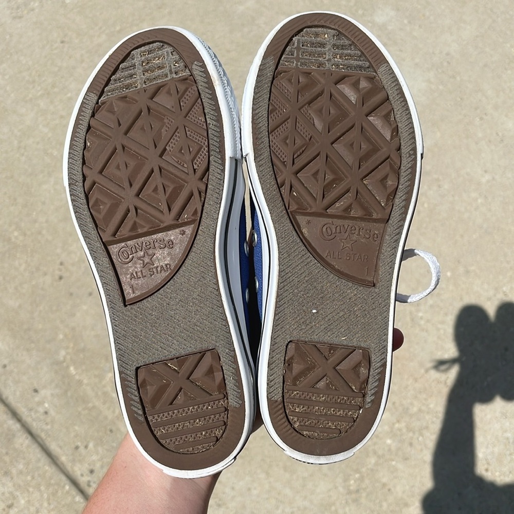 Converse Kids Sneakers - Blue and White - Picture 5 of 5